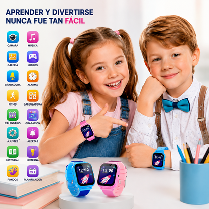 Reloj Inteligente Q12 Para Niños Llamadas / Ubicación GPS