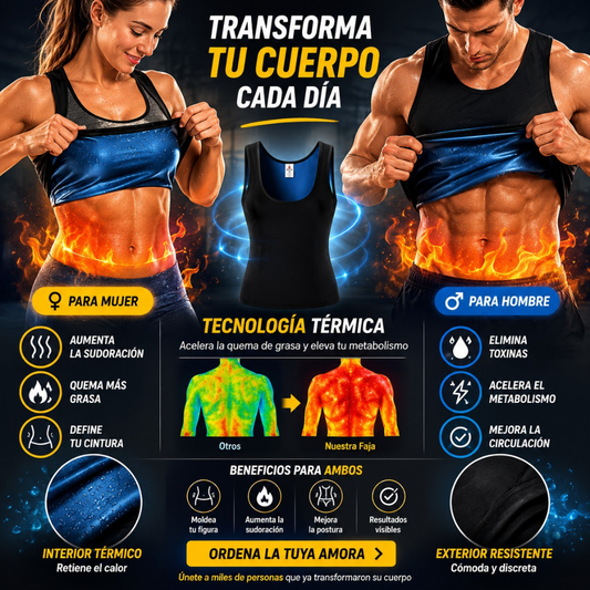 Faja Chaleco Termico Reductor Osmotex