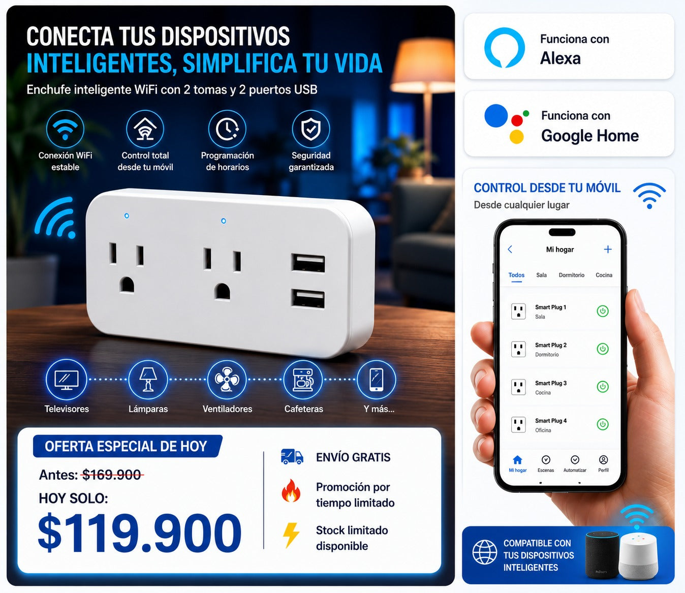 📶 CONEXIÓN INTELIGENTE PARA TU HOGAR.
