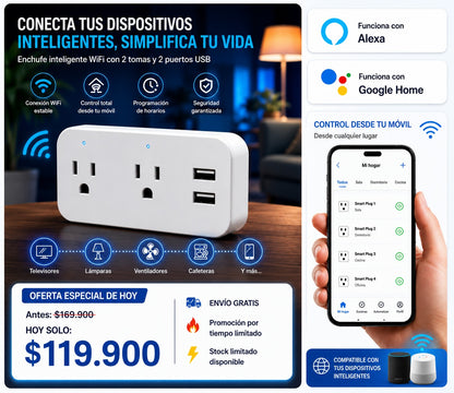 📶 CONEXIÓN INTELIGENTE PARA TU HOGAR.