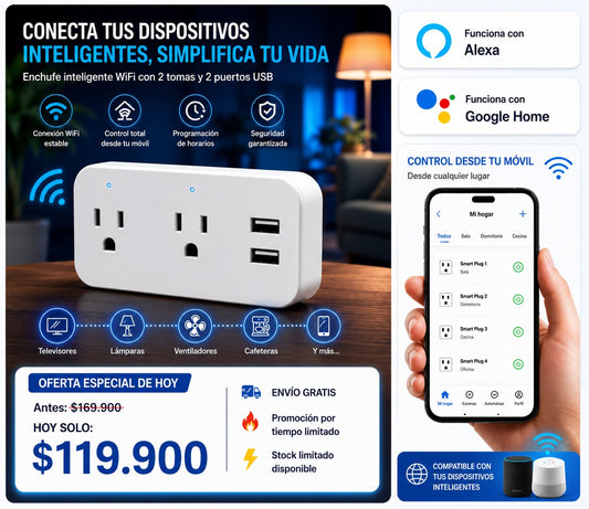 📶 CONEXIÓN INTELIGENTE PARA TU HOGAR.